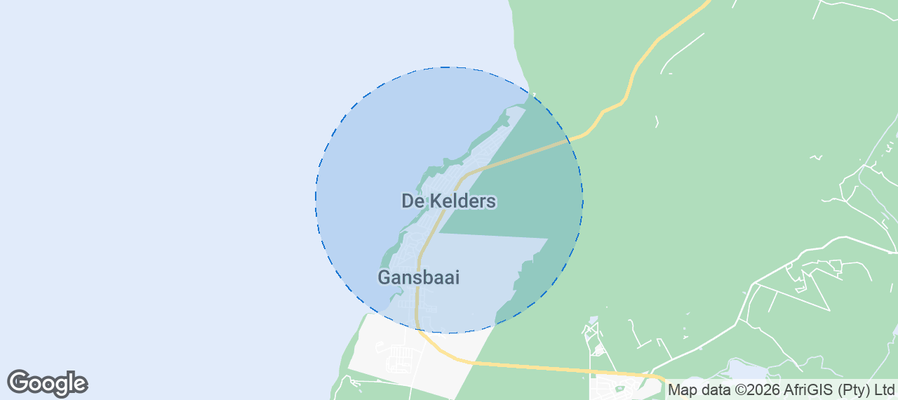 De Kelders Airbnb map
